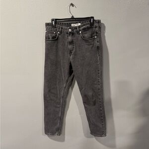 Zara Women’s Faded Black Jeans • Size 30